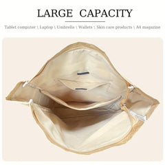 Large Capacity Waterproof Storage Handbag Vintage Travel Bag