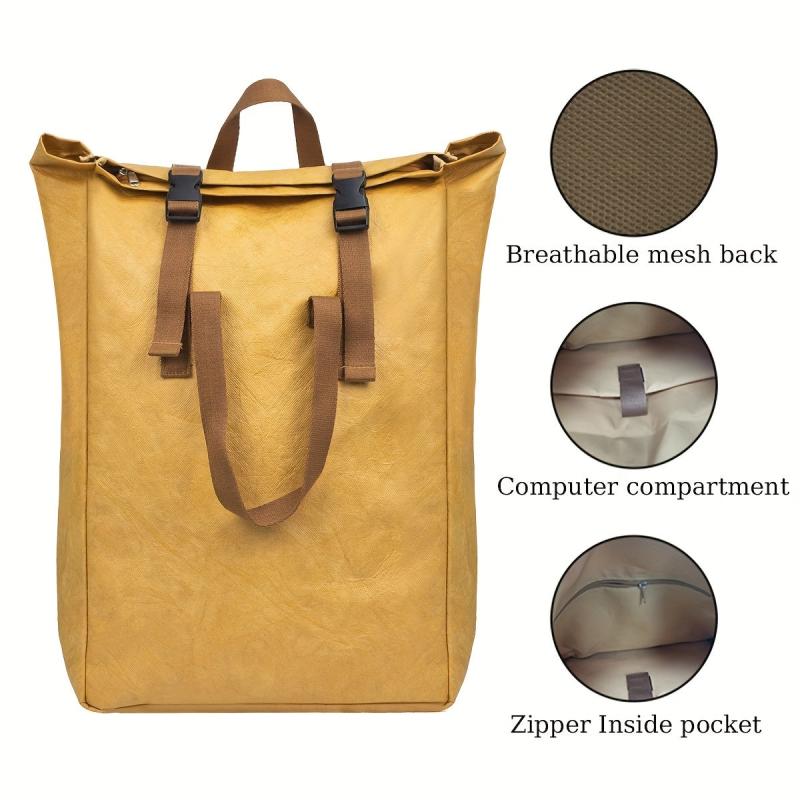 Large Capacity Waterproof Storage Handbag Vintage Travel Bag