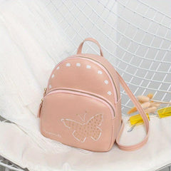 Mini Butterfly Backpack Purse Preppy School Bag Women's Travel Daypack