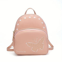 Mini Butterfly Backpack Purse Preppy School Bag Women's Travel Daypack