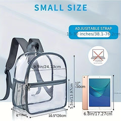 Clear Backpack Stadium Approved Waterproof Summer Beach Rucksack