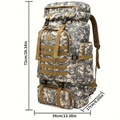 Camouflage Pattern Backpack Large Capacity Waterproof Backpack for Camping