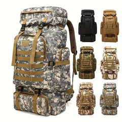Camouflage Pattern Backpack Large Capacity Waterproof Backpack for Camping