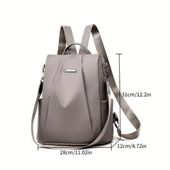Minimalist Anti Theft Backpack Purse Convertible Daypack