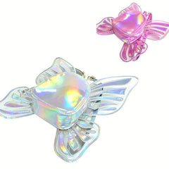 Y2K Laser Butterfly Backpack Holographic Bag For Women