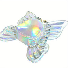 Y2K Laser Butterfly Backpack Holographic Bag For Women