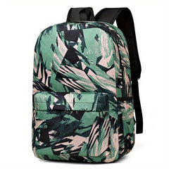 Large Capacity Student Backpack with Preppy Style