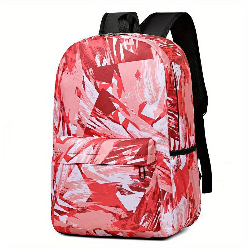 Large Capacity Student Backpack with Preppy Style