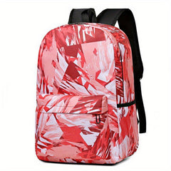 Large Capacity Student Backpack with Preppy Style