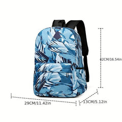 Large Capacity Student Backpack with Preppy Style