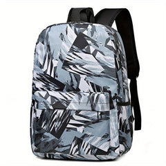 Large Capacity Student Backpack with Preppy Style