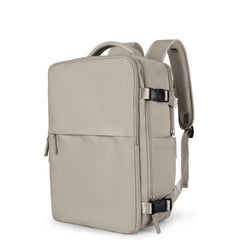Minimalist Solid Backpack Large Capacity Travel Storage Rucksack