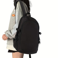 Large Capacity Preppy Backpack Heavy Duty Back To School Daypack