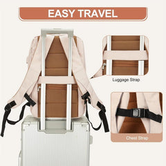 Functional Laptop Backpack with USB Charging Port