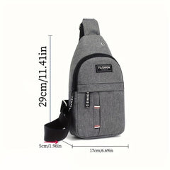 Nylon Sling Backpack Waterproof Chest Bag
