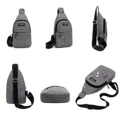 Nylon Sling Backpack Waterproof Chest Bag