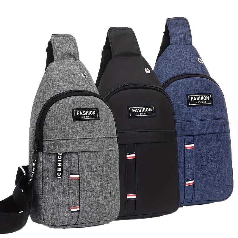 Nylon Sling Backpack Waterproof Chest Bag