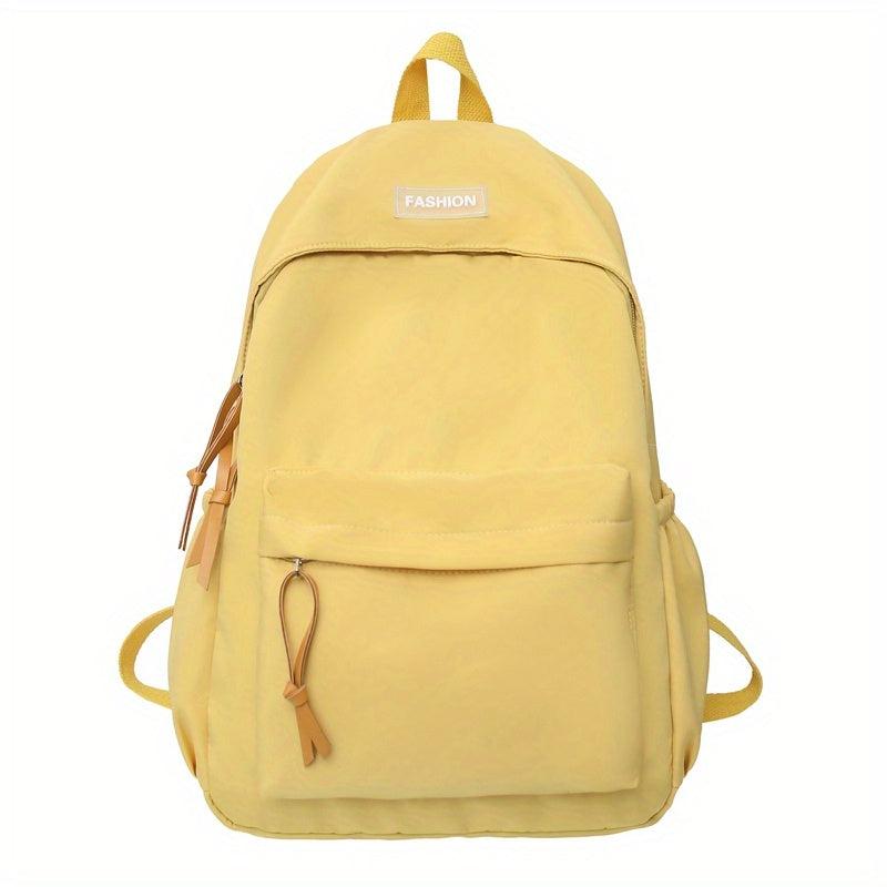 Large Capacity Preppy Backpack College Back To School Bag
