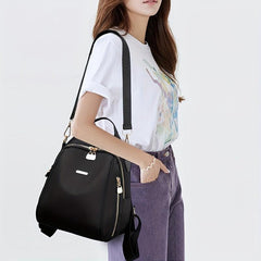 Women's Two-way Shoulder Bag Nylon Backpack