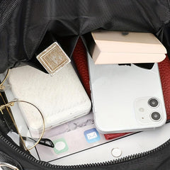 Women's Two-way Shoulder Bag Nylon Backpack