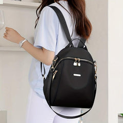 Women's Two-way Shoulder Bag Nylon Backpack