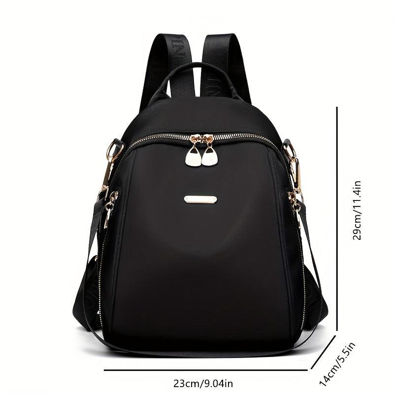 Women's Two-way Shoulder Bag Nylon Backpack