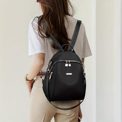 Women's Two-way Shoulder Bag Nylon Backpack