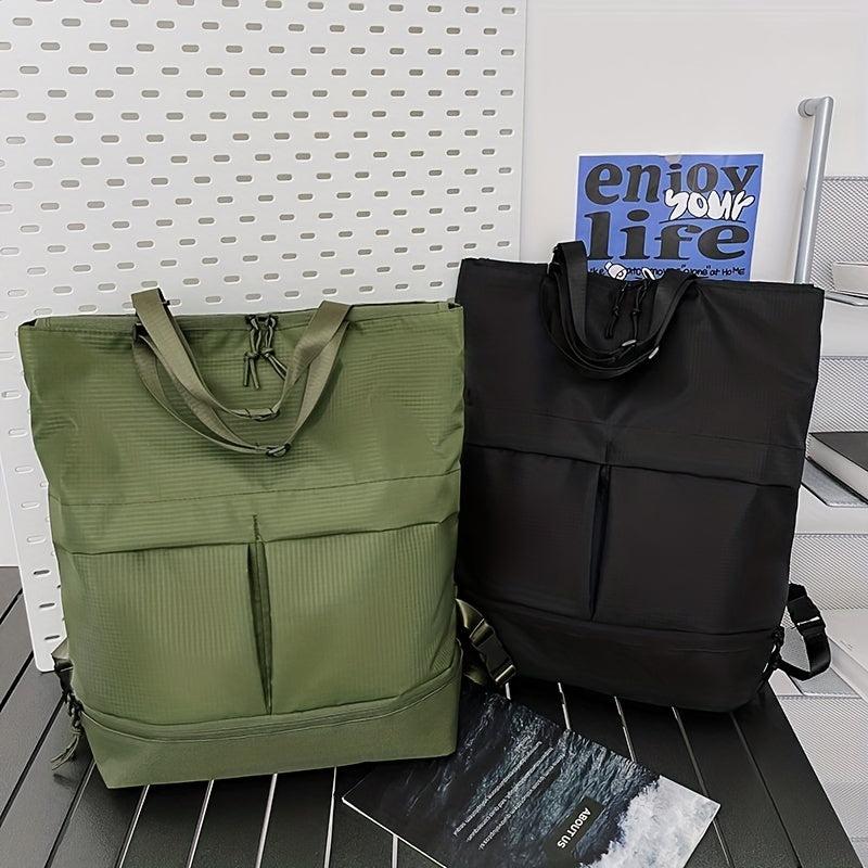 Outdoor Travel Tote Backpack Nylon School Bag