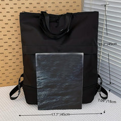 Outdoor Travel Tote Backpack Nylon School Bag