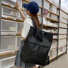 Outdoor Travel Tote Backpack Nylon School Bag