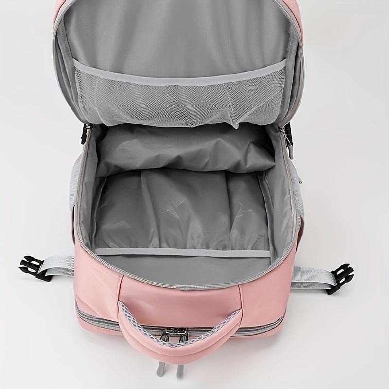 Functional Travel Backpack Carry On Luggage Rucksack Outdoor Hiking Bag