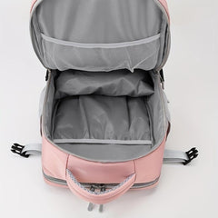 Functional Travel Backpack Carry On Luggage Rucksack Outdoor Hiking Bag
