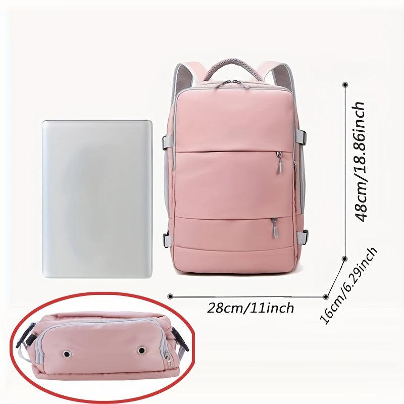 Functional Travel Backpack Carry On Luggage Rucksack Outdoor Hiking Bag