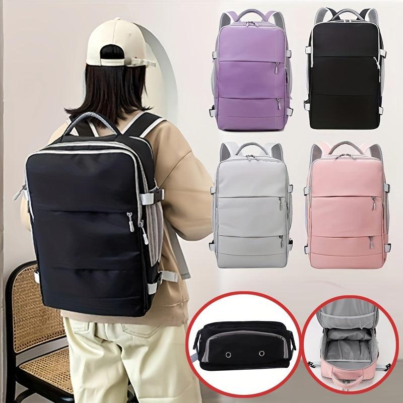 Functional Travel Backpack Carry On Luggage Rucksack Outdoor Hiking Bag