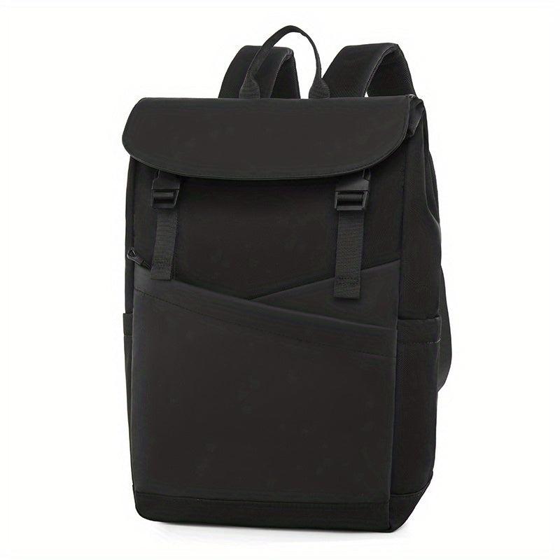 Colorblock Storage Backpack Large Capacity Rucksack