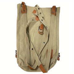 Canvas Niche Shoulder Bag Women's Backpack for Travel