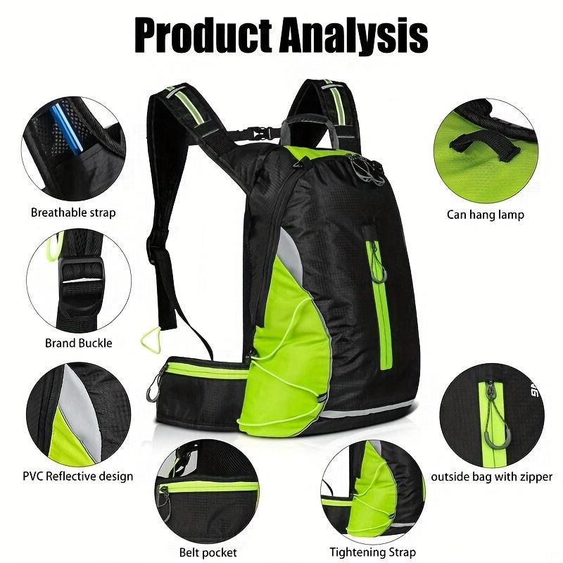 16L Waterproof Bike Bag Breathable Cycling Backpack