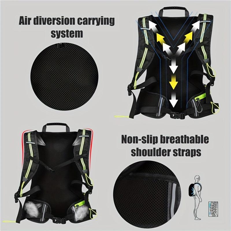 16L Waterproof Bike Bag Breathable Cycling Backpack