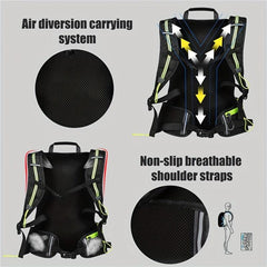 16L Waterproof Bike Bag Breathable Cycling Backpack