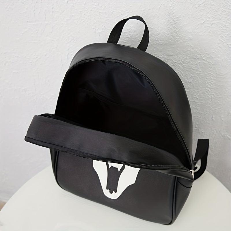 Dark Scream Ghost Face Backpack Halloween Skull Elf Graphic Daypack
