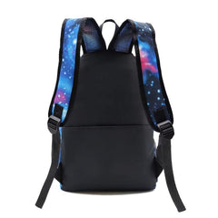 Luminous Laptop Backpack for Boys Girls Student School Bags with USB Port