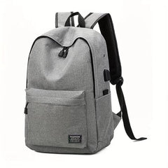 Canvas Schoolbag Lightweight Daypack For Daily Work