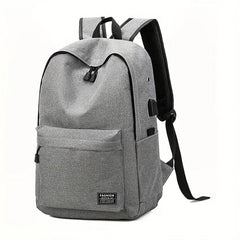 Canvas Schoolbag Lightweight Daypack For Daily Work