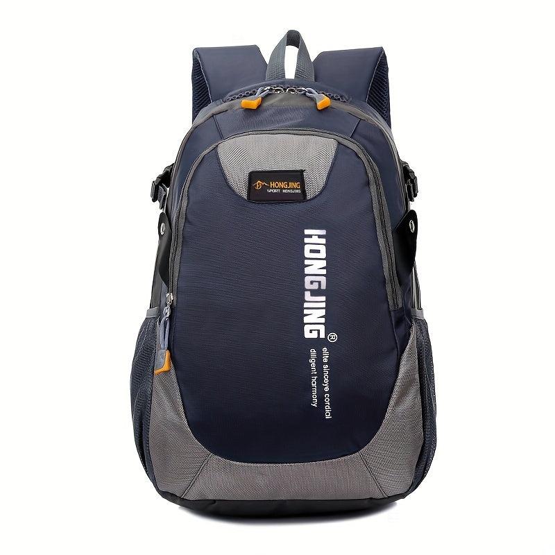 Unisex Breathable Water Resistant Letter Graphic Outdoor Sports Backpack