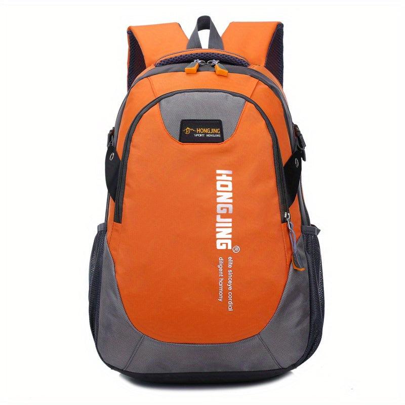 Unisex Breathable Water Resistant Letter Graphic Outdoor Sports Backpack