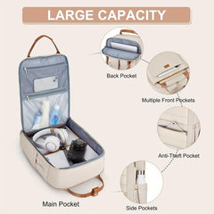 Solid Laptop Backpack Functional Student School Bag