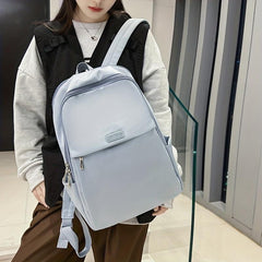 Minimalist Laptop Backpack Preppy Style Schoolbag for College High School
