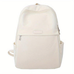 Minimalist Laptop Backpack Preppy Style Schoolbag for College High School