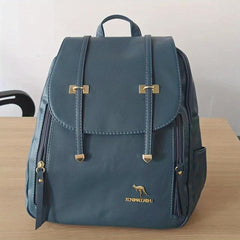 Stylish Casual Flap Backpack Classic PU Leather Daypack Women's Everday Purse