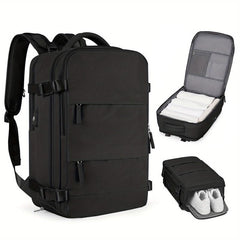 Travel Backpack with Shoe Compartment - Flight Approved Gym Bag